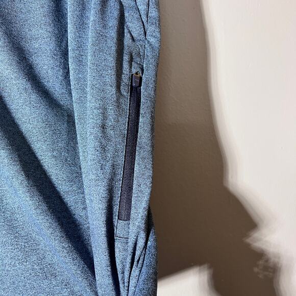 All In Motion Soft Stretch Shorts XL 7” Inseam Blue Athletic Drawstring - Picture 6 of 6